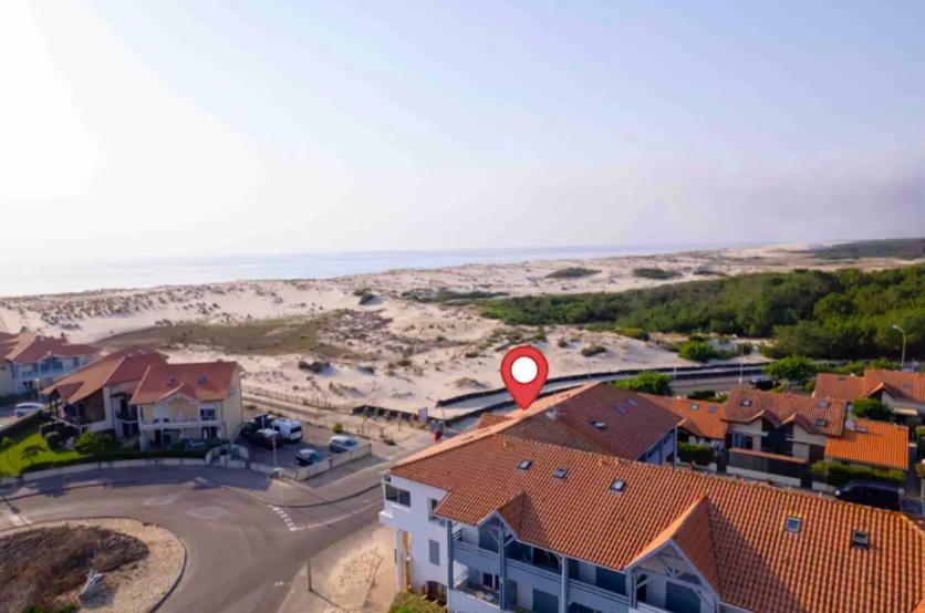 Appartement Au Pied Des Dunes Avec Vue Biscarrosse Bagian luar foto