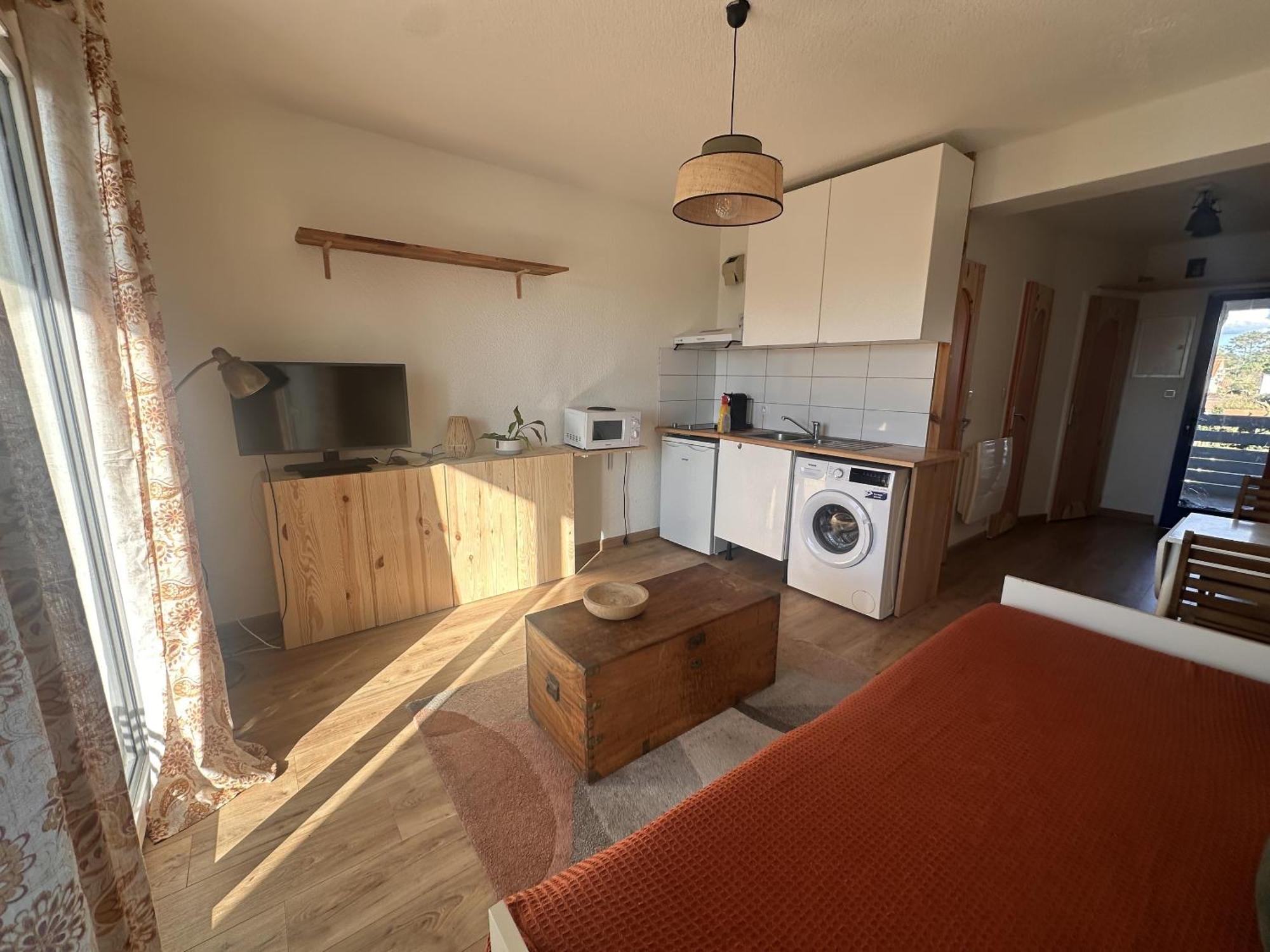 Appartement Au Pied Des Dunes Avec Vue Biscarrosse Bagian luar foto