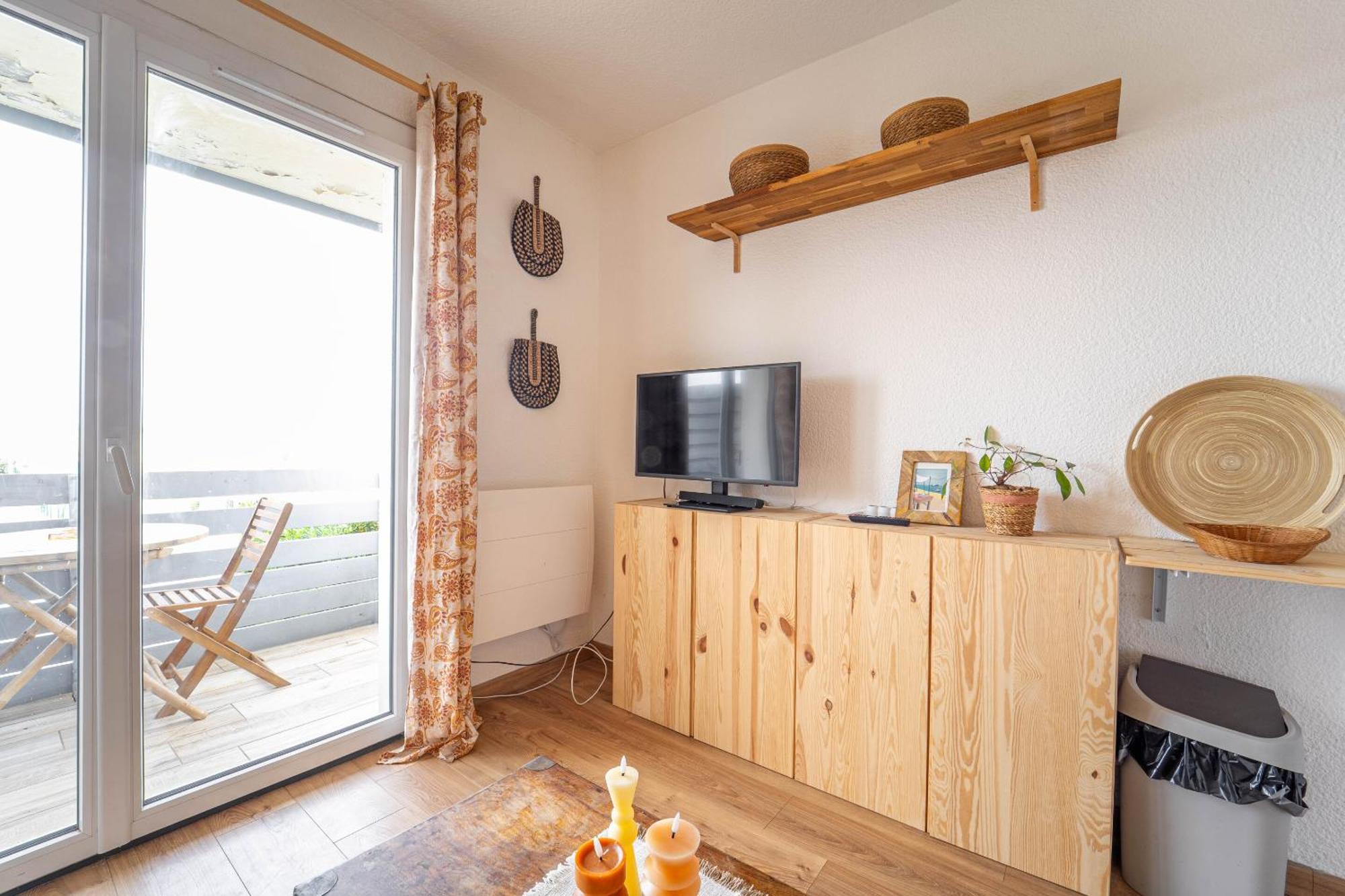 Appartement Au Pied Des Dunes Avec Vue Biscarrosse Ruang foto