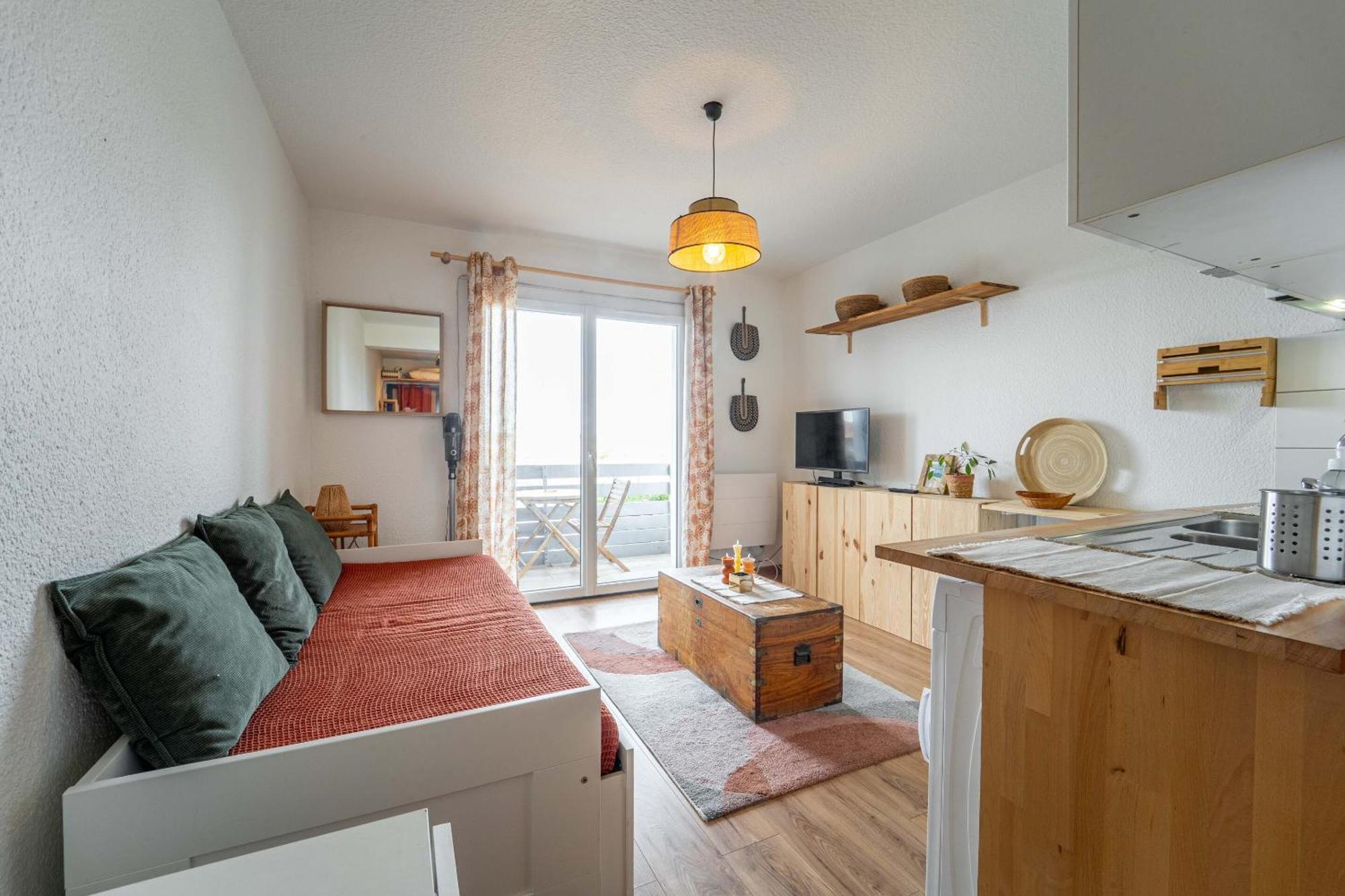 Appartement Au Pied Des Dunes Avec Vue Biscarrosse Ruang foto